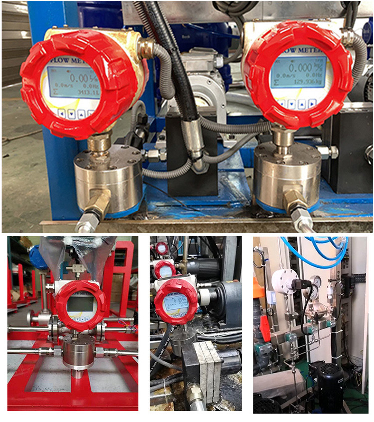 微小型圓齒輪流量計現場安裝案例